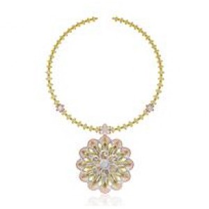 Gorgeous Diamond Necklace With Certified Diamonds